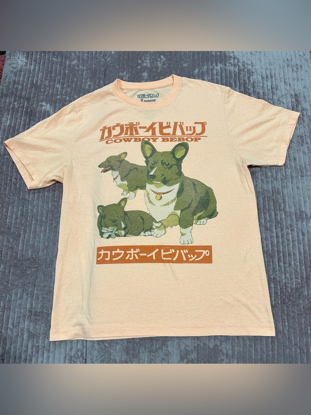 Cowboy Bebop Ein Graphic Anime T-Shirt Peachy Men's M Vintage Rare